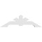 Ekena Millwork Vanguard Architectural Grade PVC Gable Bracket, 72"W x 21"H x 4"D x 6"F, 7/12 Pitch GBP072X21X0406VAN00 - alternate 2